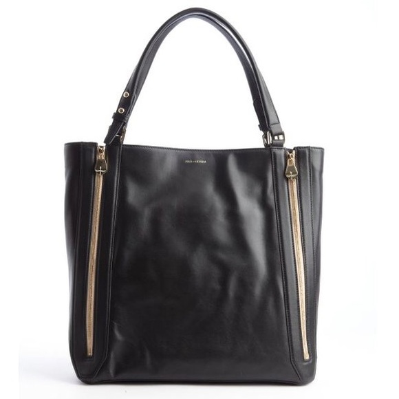 Pour La Victoire Handbags - Pour La Victoire Black Leather Noveau Tote